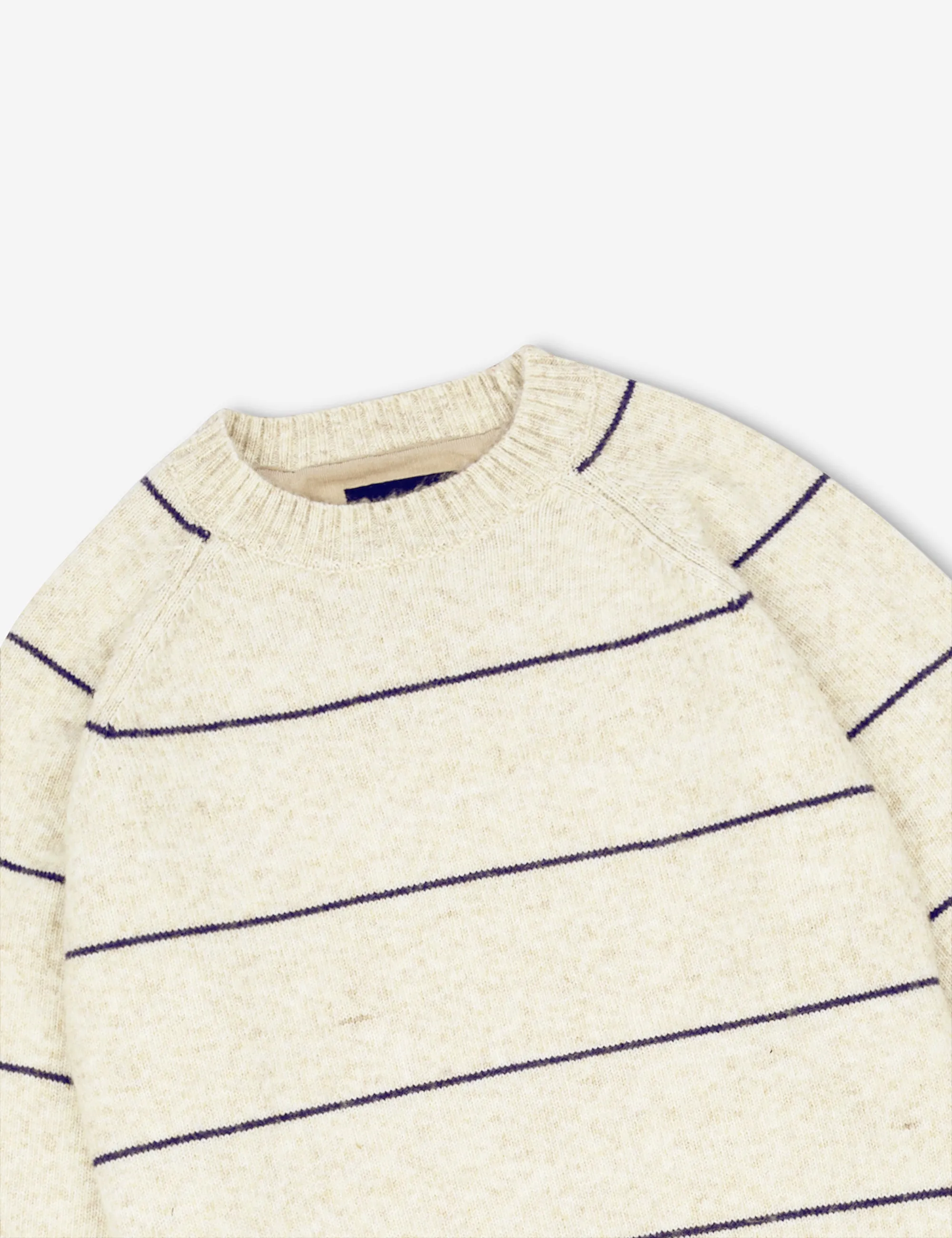 Altona Soft Knit - Natural/Navy