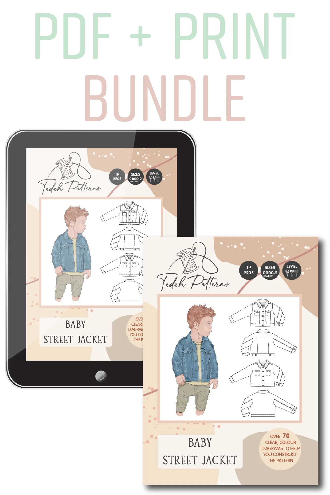 Baby Street Jacket Sewing Pattern