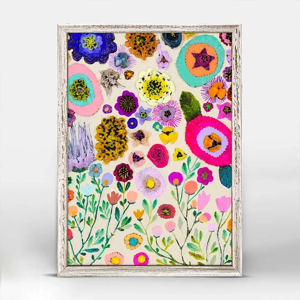 Bright & Bold - Sand Mini Framed Canvas