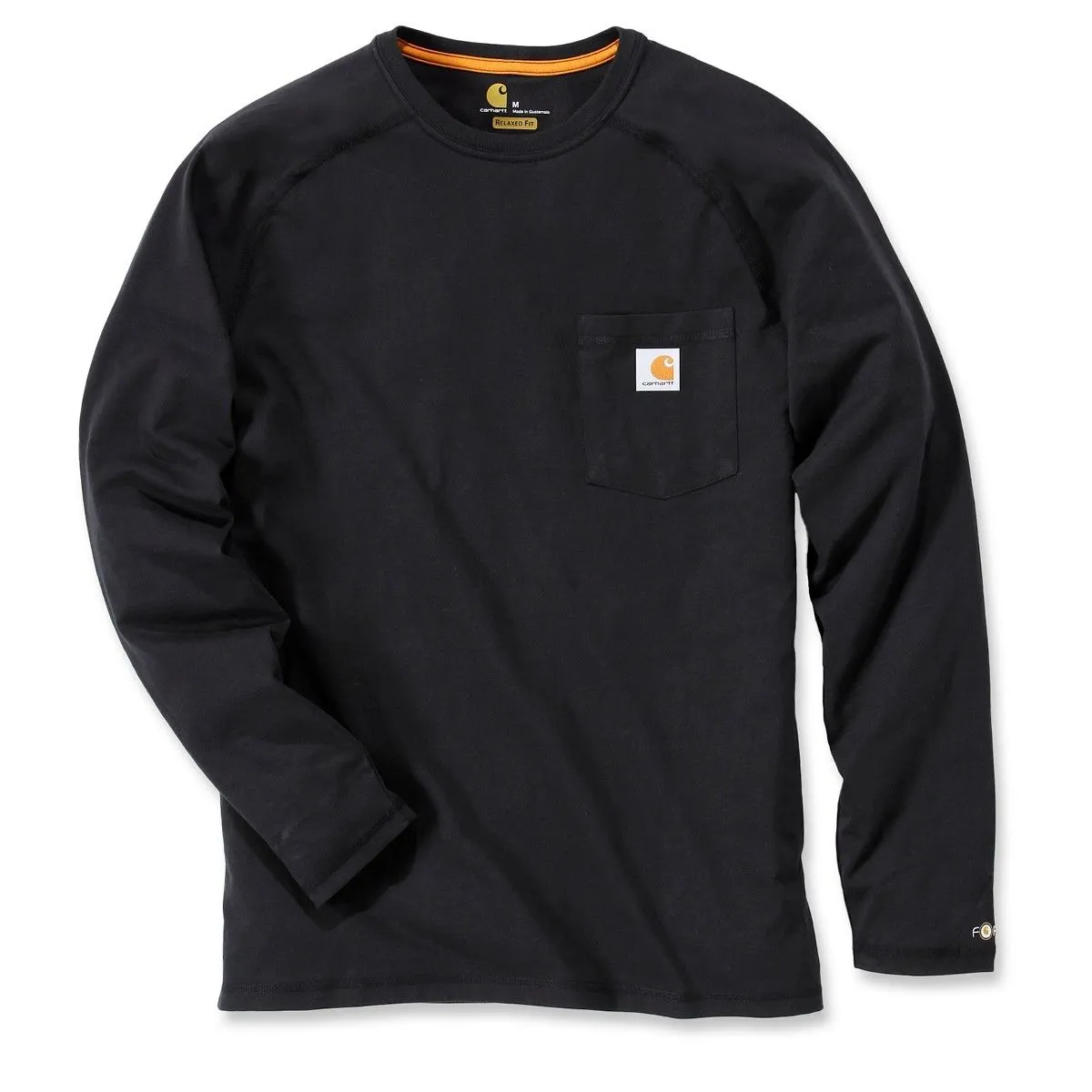 Carhartt&#x20;100393&#x20;T-Shirt&#x20;Cotton&#x20;l&#x2F;s&#x20;Force&#x20;-&#x20;Navy