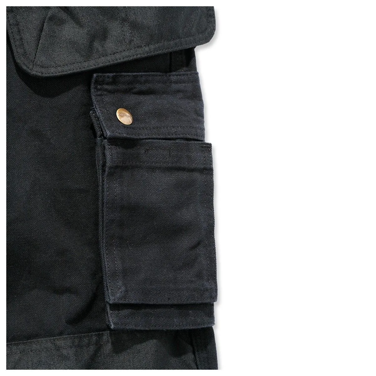 Carhartt&#x20;101837&#x20;Washed&#x20;Duck&#x20;Multipocket&#x20;Pant&#x20;-&#x20;Black