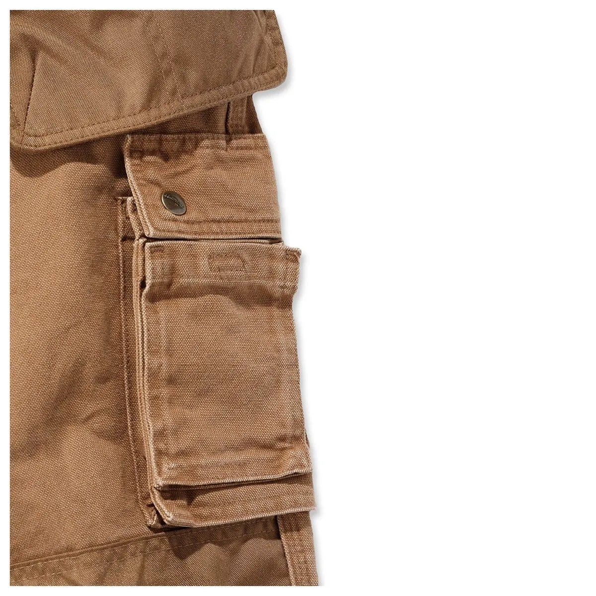 Carhartt&#x20;101837&#x20;Washed&#x20;Duck&#x20;Multipocket&#x20;Pant&#x20;-&#x20;C.&#x20;Brown