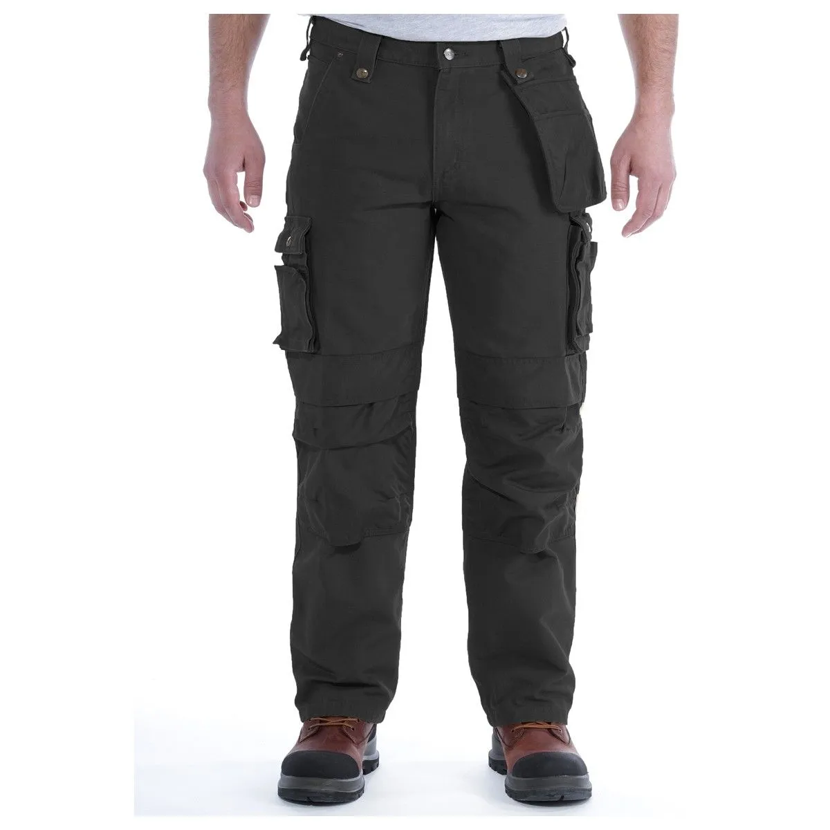 Carhartt&#x20;101837&#x20;Washed&#x20;Duck&#x20;Multipocket&#x20;Pant&#x20;-&#x20;C.&#x20;Brown