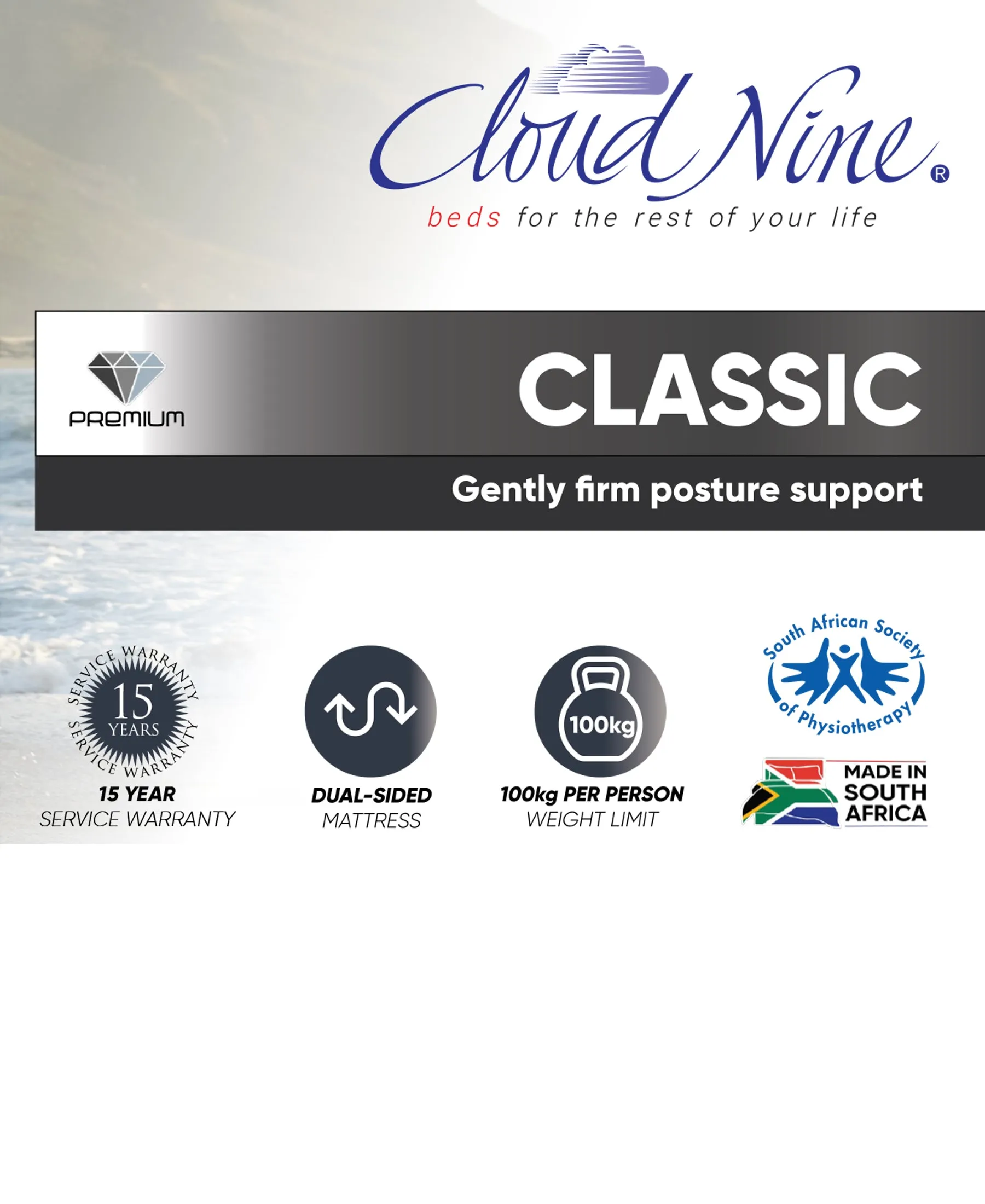 Cloud Nine Classic Single Bed