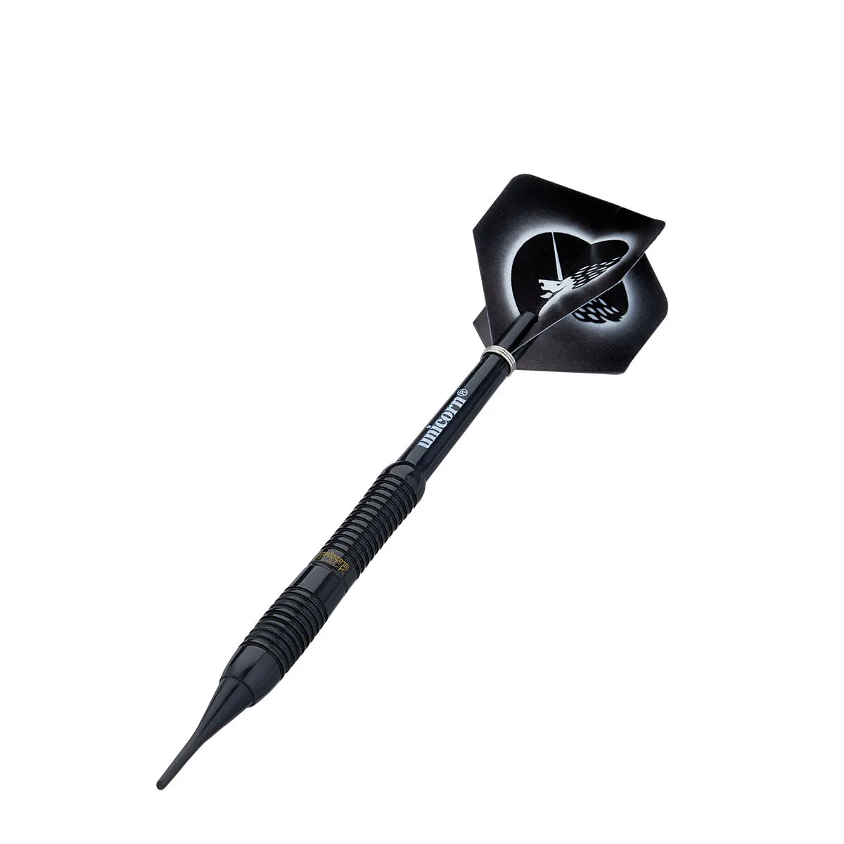 Core Black Brass Style 2 Soft Tip Darts by Unicorn