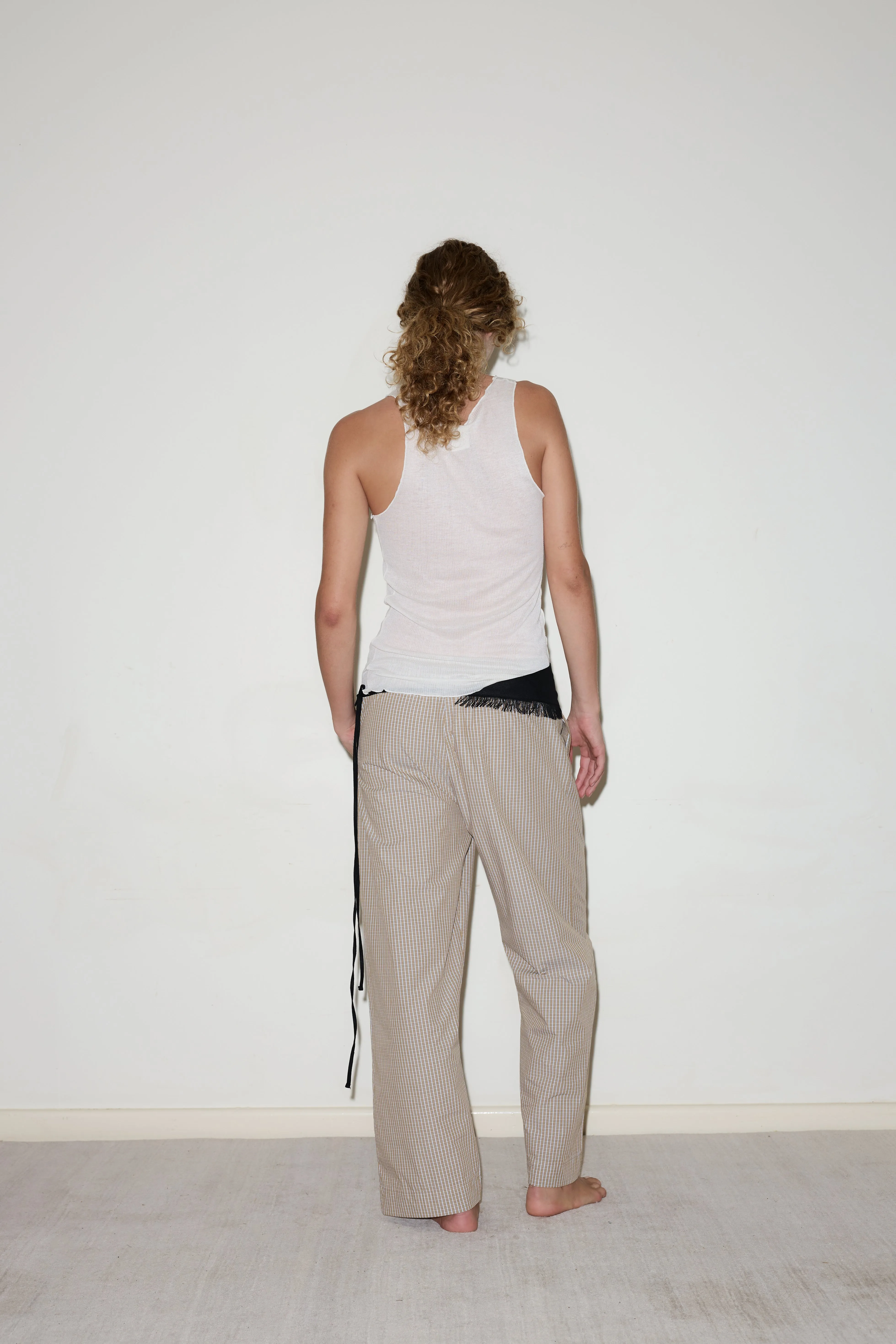 Ease Trouser - Desert Check