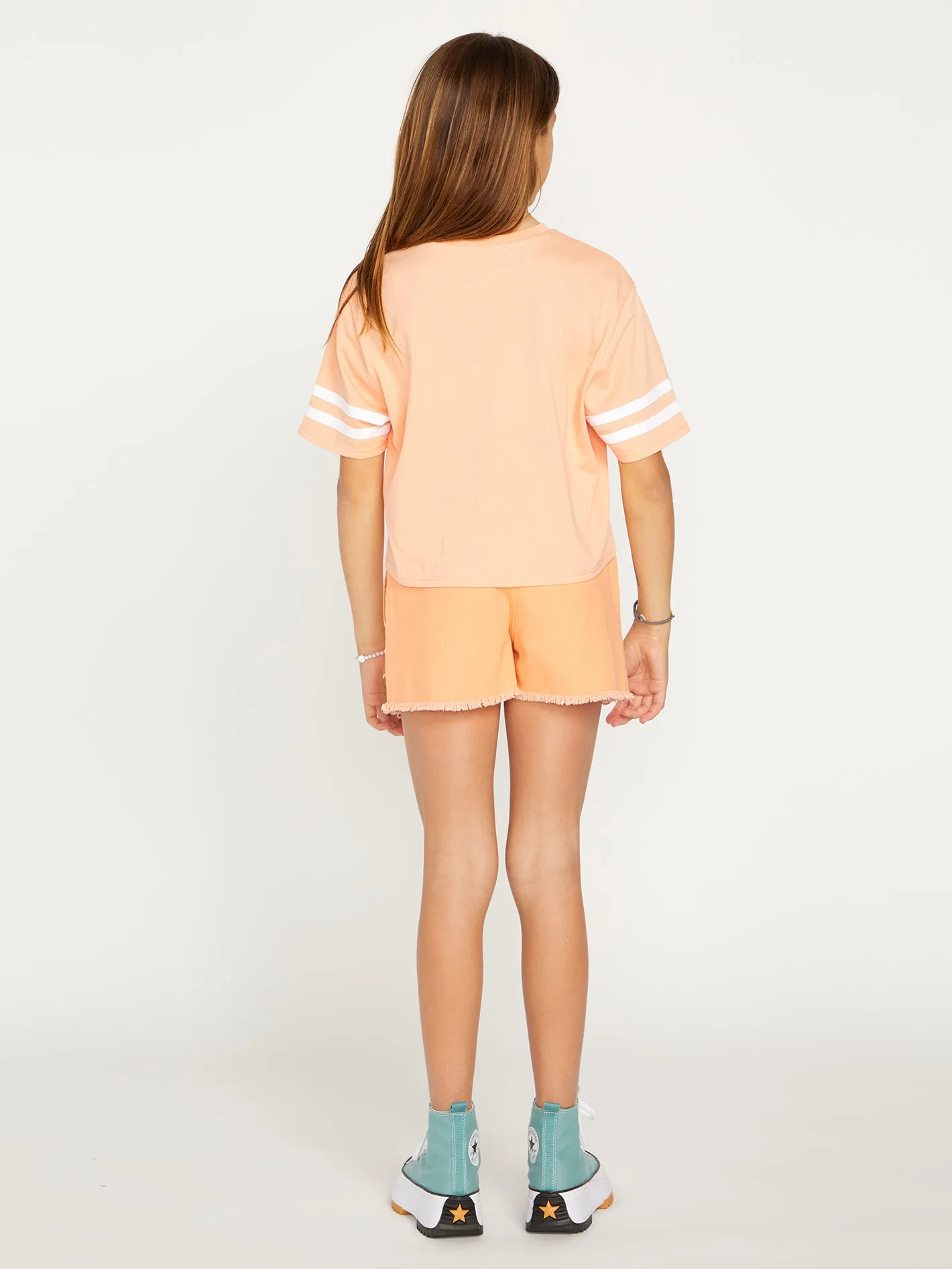 Girls Truly Stoked Tee - Melon