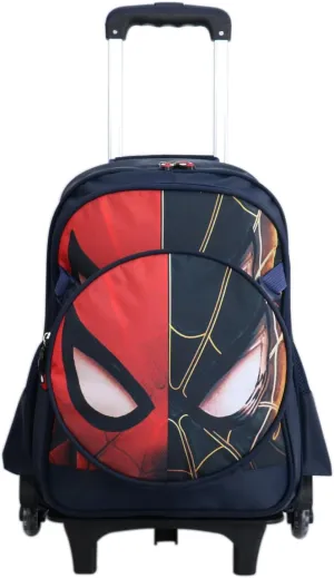 GLOOMALL Cartoon Six Wheels Trolley Case School Bags Boy Oxford Cloth Vacation Backpack