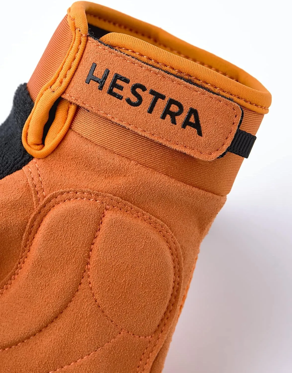 Hestra Long Sr. Breathable Protective Full Finger Bike Glove with Minimalist Padding for Maximum Grip for Men/Women | 5-Finger Lightweight Cycling Glove for Mountain Biking