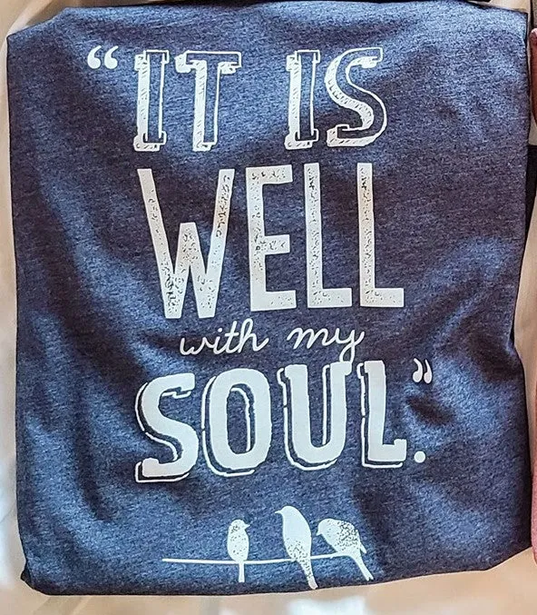 IT IS WELL WITH MY SOUL GRAPHIC TEE