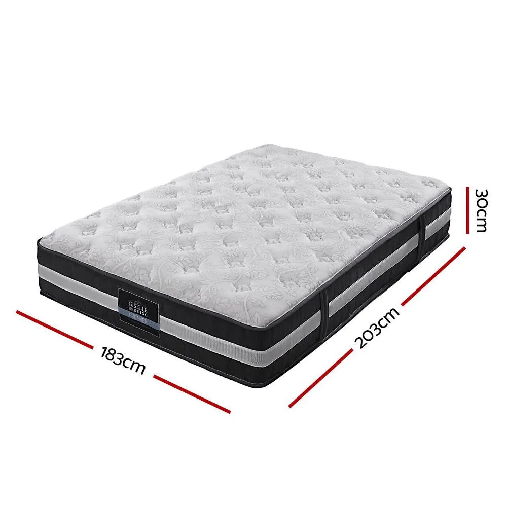 Lotus Tight Top Pocket Spring Mattress 30cm Thick - King