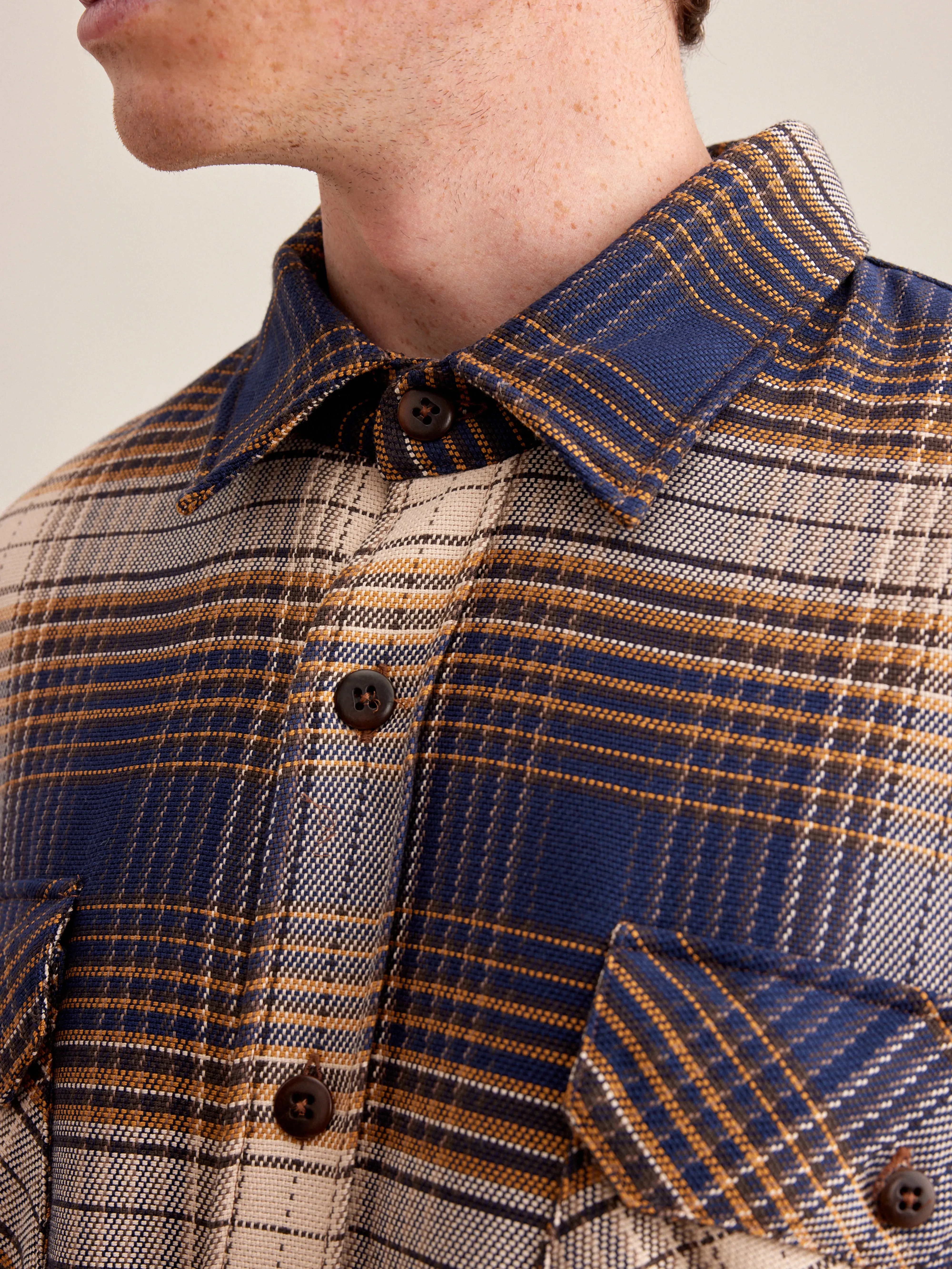 Lowe Overshirt (232 / M / CHECK B)