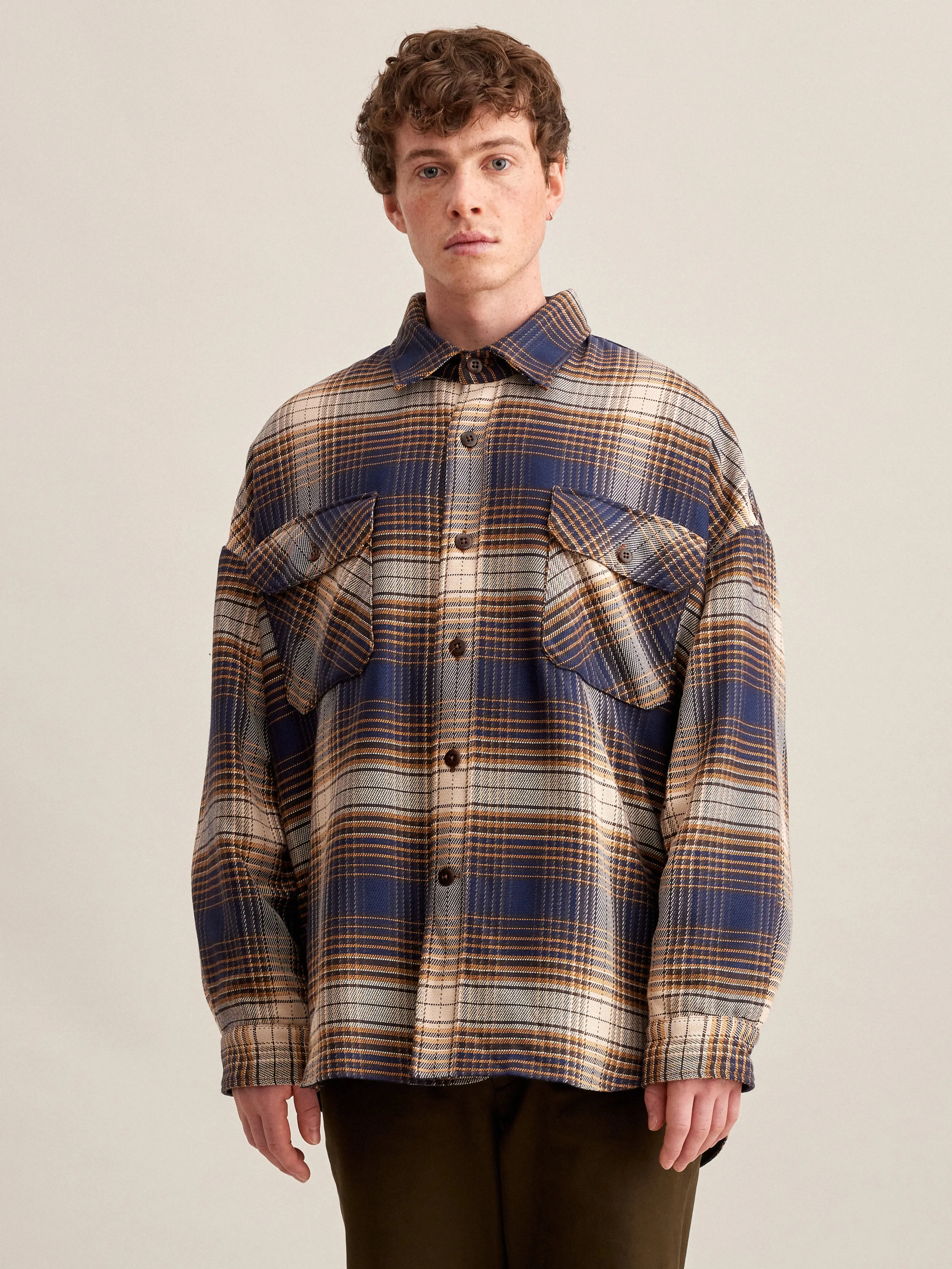 Lowe Overshirt (232 / M / CHECK B)
