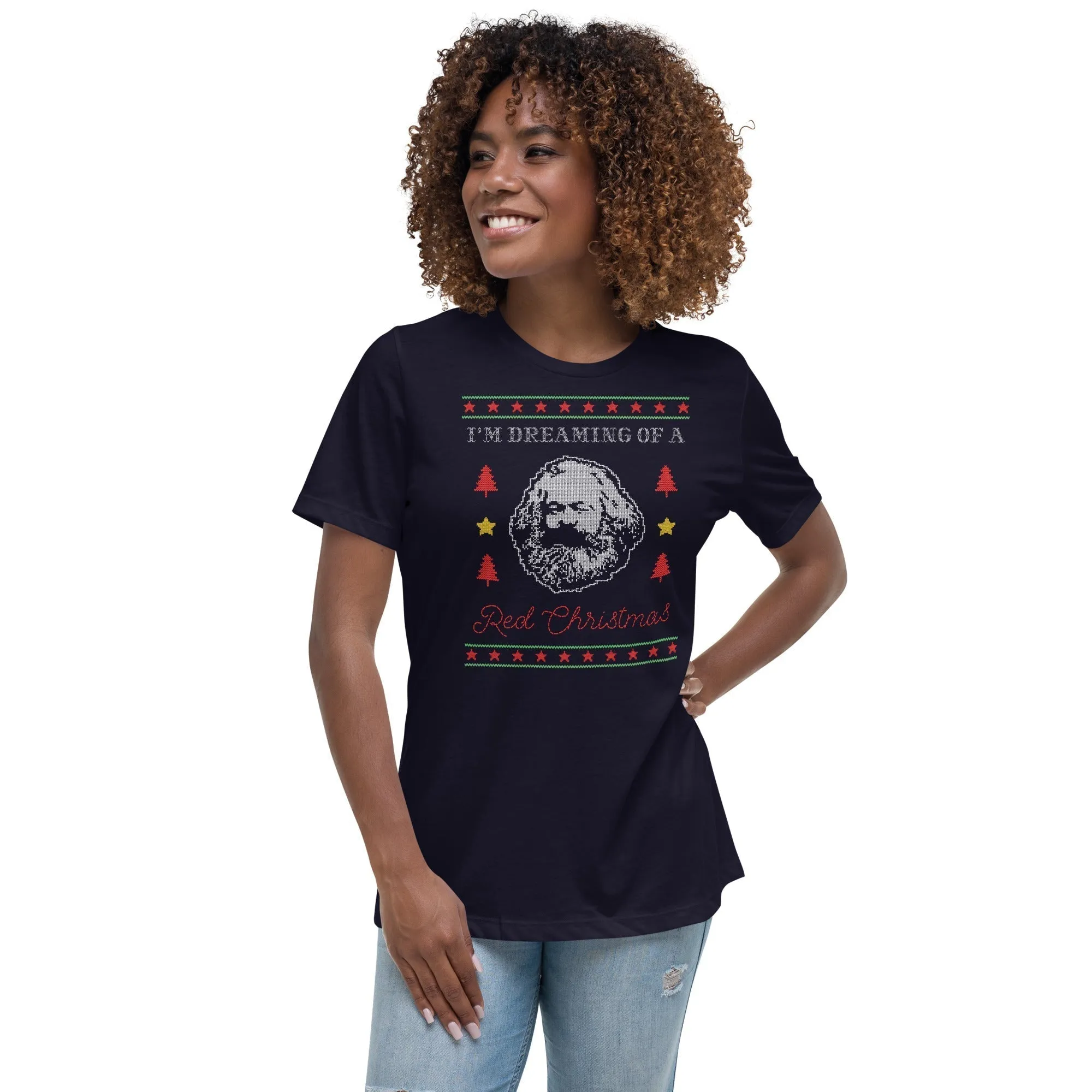 Marx: I'm dreaming of a red Christmas - Women's T-Shirt