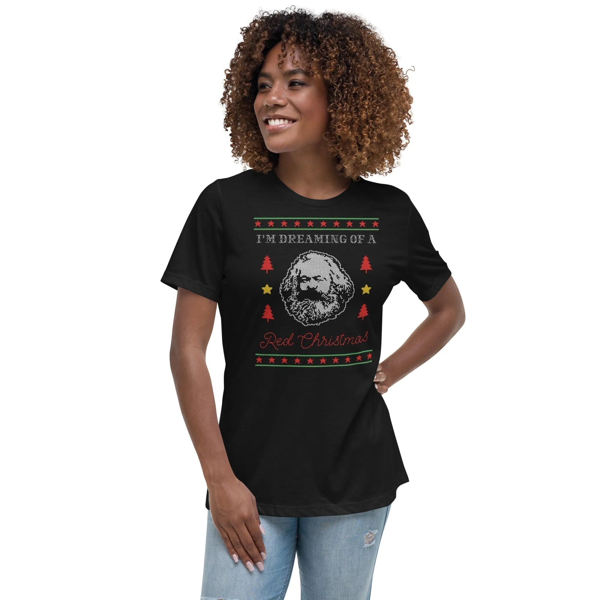 Marx: I'm dreaming of a red Christmas - Women's T-Shirt