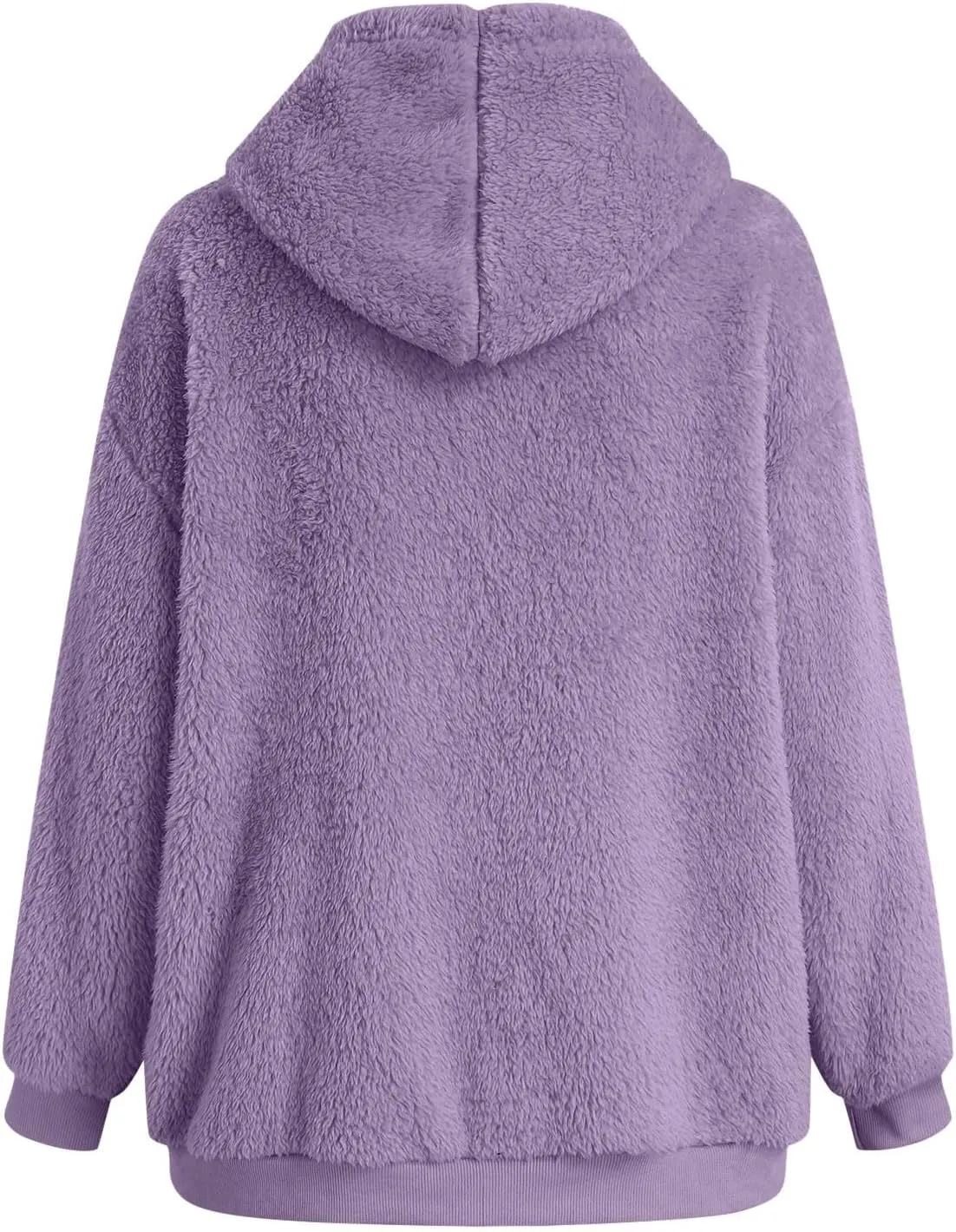 Men's Cashmere Sweaters, Men's Full Zip Fleece Flannel Jackets Shirt Cotton Hoodies Soft Warm Coat for Men with Hood