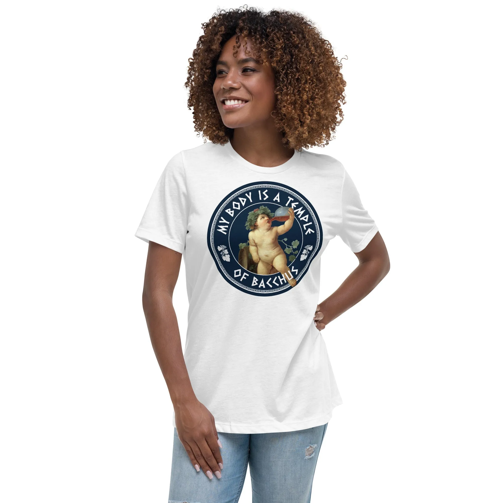 My Body Is A Temple Of Bacchus - Women's T-Shirt