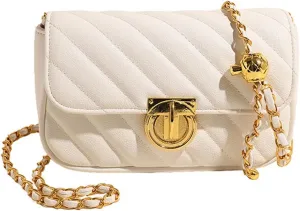 Small Bag Women's Rhombic Crossbody Bag Texture Niche Bag