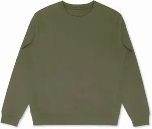 Womens Crewneck Long Sleeve Sweatshirt, 100% Organic Cotton, Made in USA